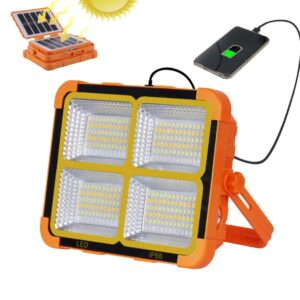 LAMPADA A LED DI EMERGENZA CON RICARICA ANCHE AD ENERGIA SOLARE E POWER BANK (USB)
